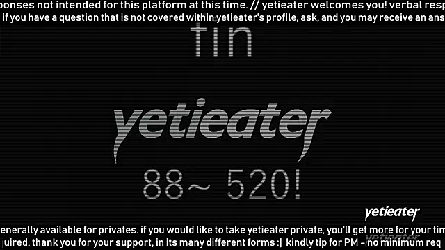 yetieater Live XXX-chat