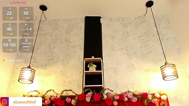 SilvannaFitのウェブカメラショー