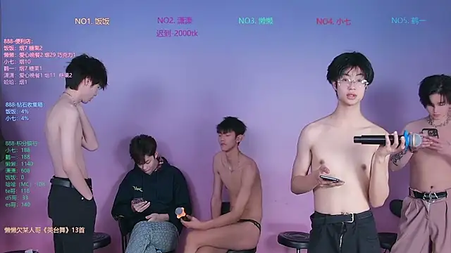 TNT-888のウェブカメラショー