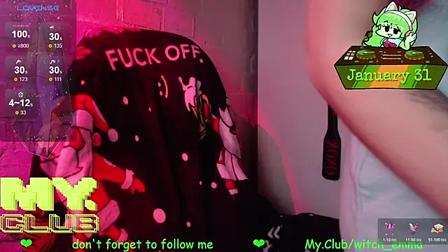 แชท XXX สดของ Witch_Emma