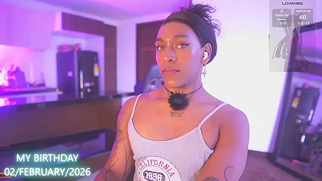 Show modela AmberRaus na web-kameri