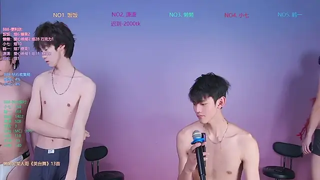 TNT-888のウェブカメラショー