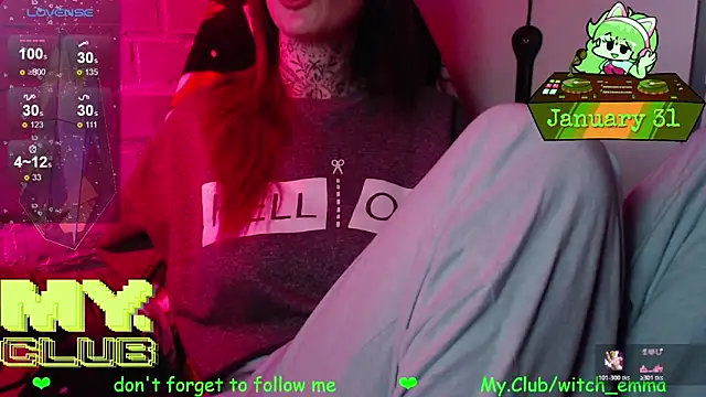 Witch_Emma 现场XXX聊天