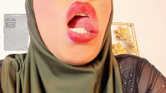 hanajameela Adlı Modelin Web Kamerası Şovu