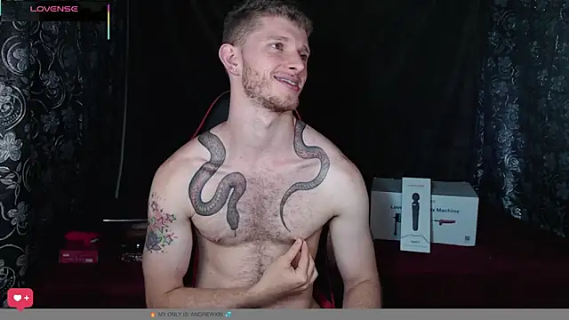 Pertunjukan Kamera Web andrewxbi