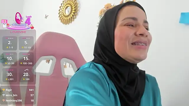 Pertunjukan Kamera Web dalila_kemur