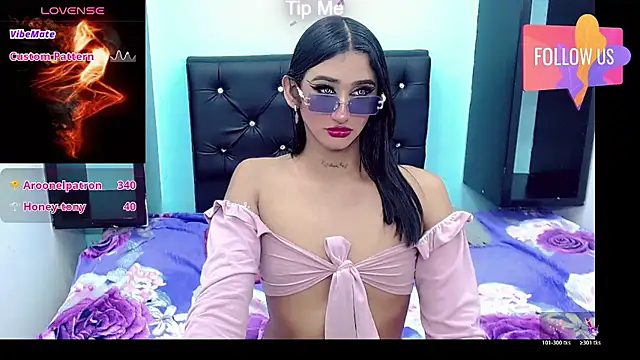 Show webcam de kinverly_sexyx