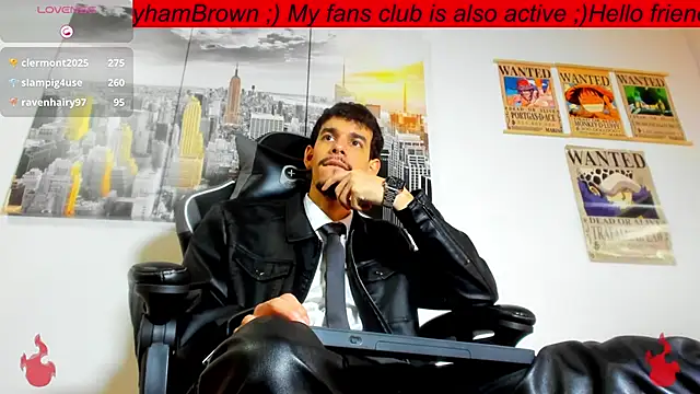 BRAYHAMBROWN 网络视讯表演