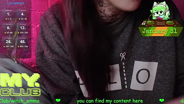 Chatroom XXX en direct de Witch_Emma