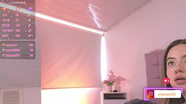 Show de arycooper_ na webcam