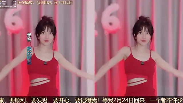 Show de hi-AnAn na webcam