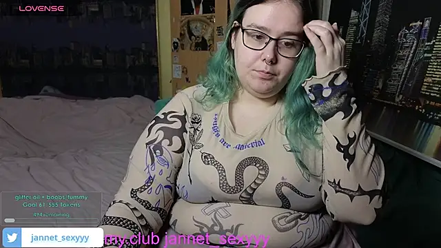 JannetPie élő XXX-chatje