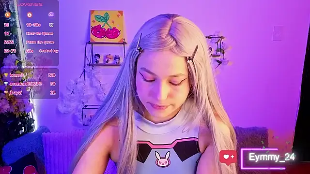 Eymmy_24 Adlı Modelin Canlı XXX Sohbeti