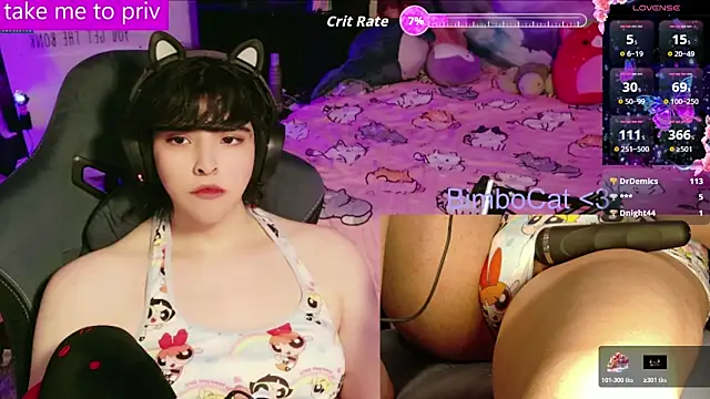 BimboCat webkamerás műsora