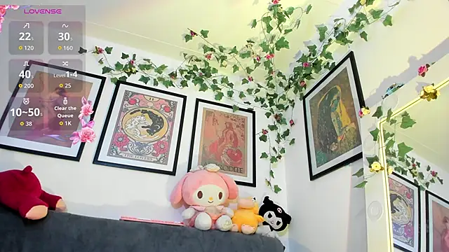 Show de webcam de Dopamineshots