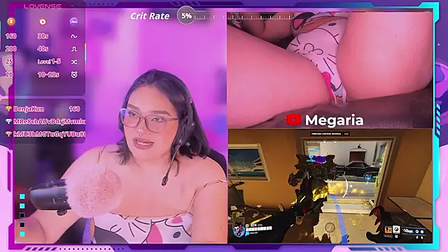 MegariaB – Live XXX-chat