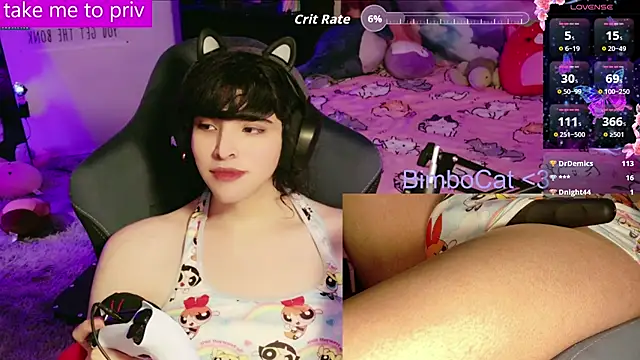 XXX chat uživo modela BimboCat