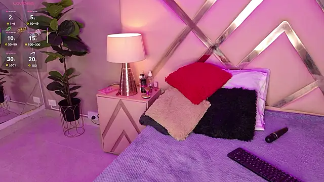 Show de MalaikaBrown na webcam