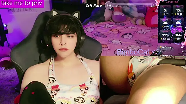 โชว์เว็บแคมของ BimboCat