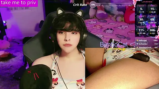 Chat XXX en directo de BimboCat