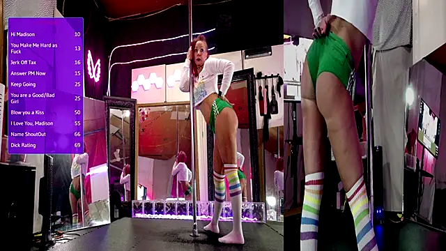 Chat +18 de MadisonMarie ao vivo