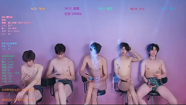 TNT-888のウェブカメラショー