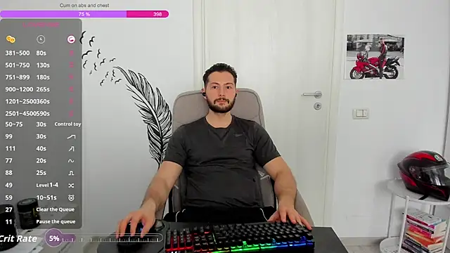 ZackFraser Adlı Modelin Web Kamerası Şovu