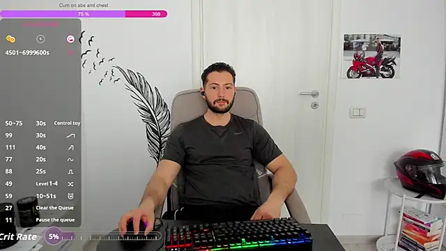 ZackFraser Adlı Modelin Web Kamerası Şovu