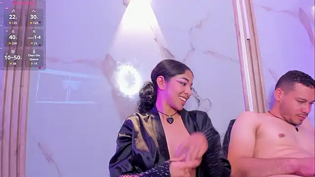 Aron_and_molly élő XXX-chatje