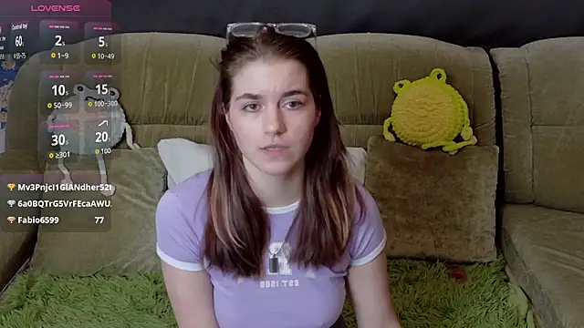 Show de ElzaBlis na webcam