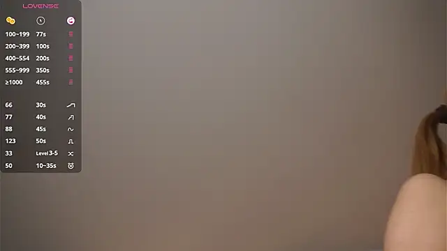 Show webcam de SallyDeniken