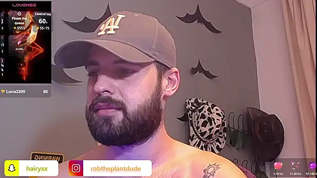 HairyRobxxx webkamerás műsora