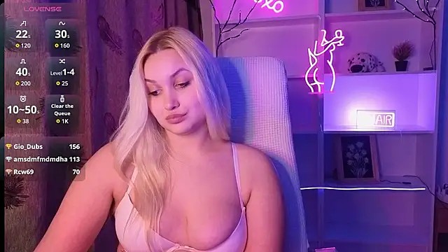 Show de adrelaxina na webcam