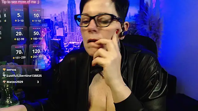 Show de ninarandmann na webcam