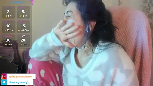 Chat +18 de Sammysammy_ ao vivo