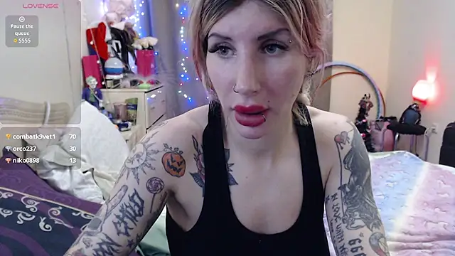 BLACKPeonyy 라이브 XXX 채팅