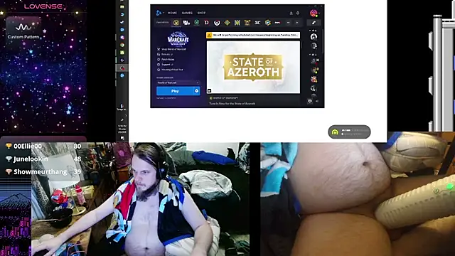 watchmegamer webkamerás műsora