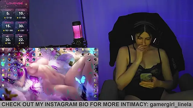 Gamergirl-Linela: απευθείας συνομιλία ΧΧΧ