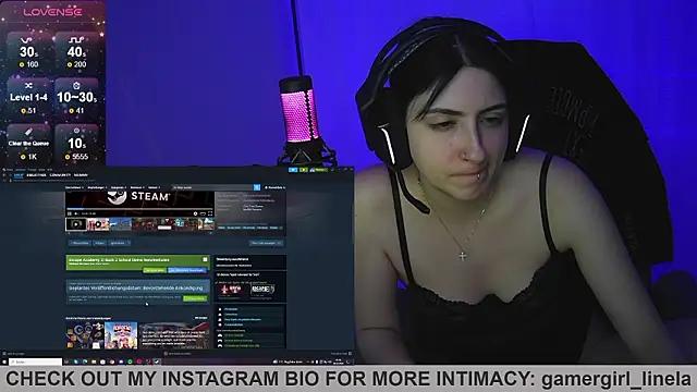 Show Webcam de Gamergirl-Linela