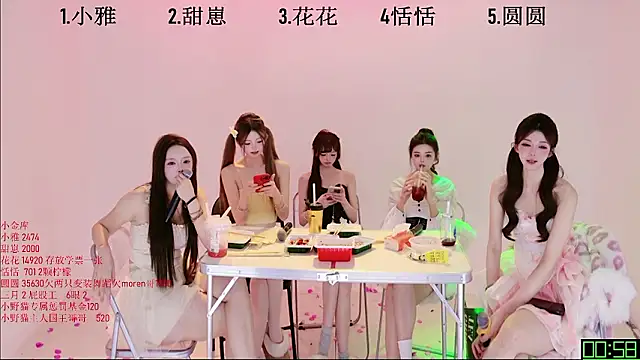 TNT-Sister Show in webcam