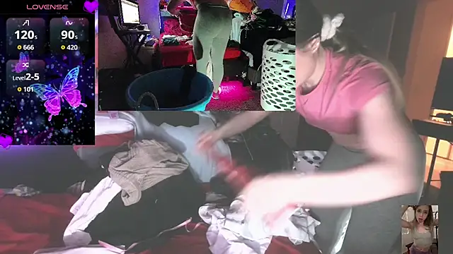 Blondiewithanass élő XXX-chatje