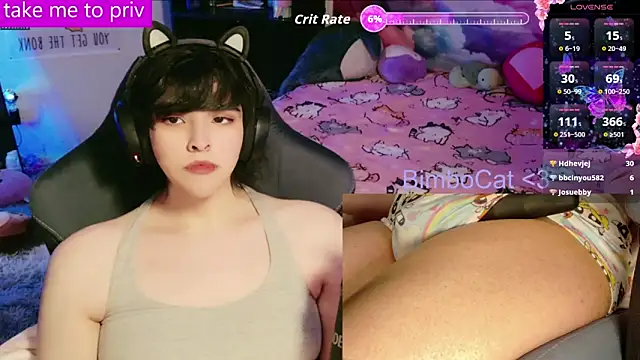 BimboCat élő XXX-chatje
