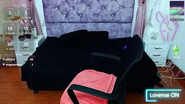 Esmeralda-18のウェブカメラショー