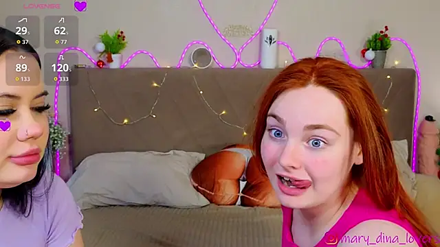 Вебкам-шоу Mary_Dina