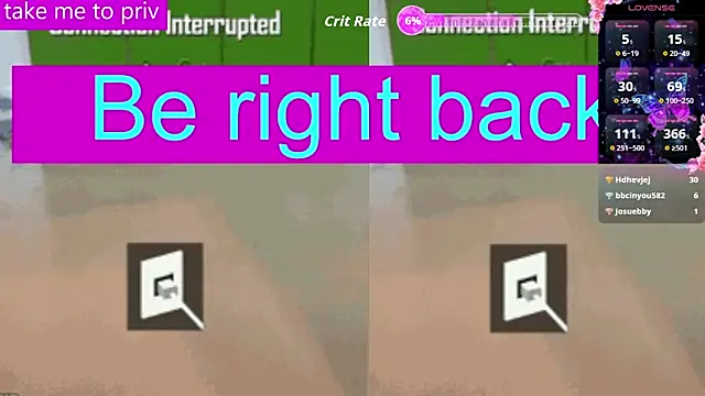 Chat XXX en directo de BimboCat