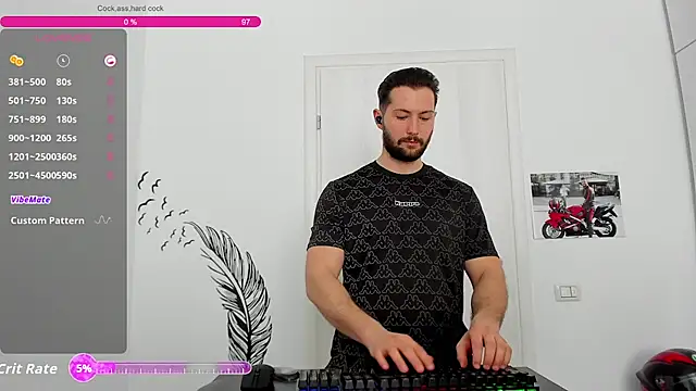 ZackFraser webkamerás műsora