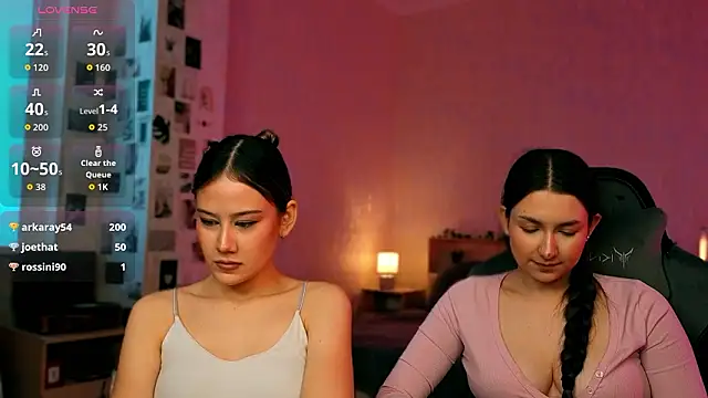 Doublechocolatee élő XXX-chatje