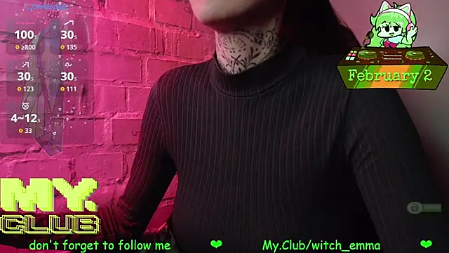 Witch_Emma Adlı Modelin Canlı XXX Sohbeti