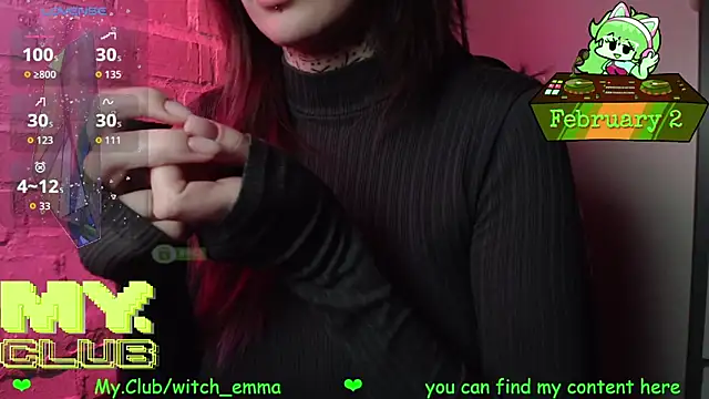 Witch_Emma 网络视讯表演