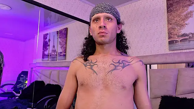 Show de 4L3JX na webcam